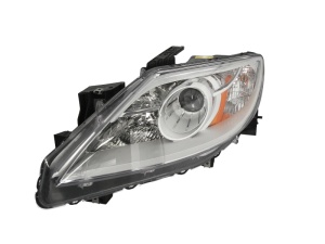 Far fata Stanga (D2S/HB3/W5W/WY21W, electric, fara motoras, culoare insert: cromat, culoare semnalizator: transparent) potrivit MAZDA CX-9 -12.12 - Img 1