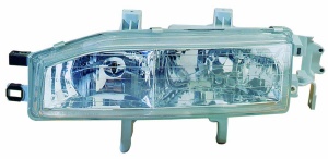 Far fata Stanga (H1/H4, fara motoras, culoare insert: cromat, culoare semnalizator: transparent) potrivit HONDA ACCORD IV