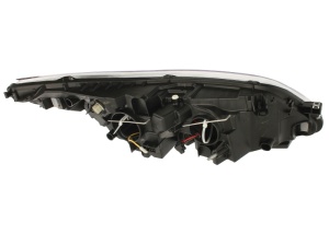Far fata Stanga (H1/H7, electric, cu motor, culoare insert: cromat) potrivit CITROEN C4, C4 I - Img 2