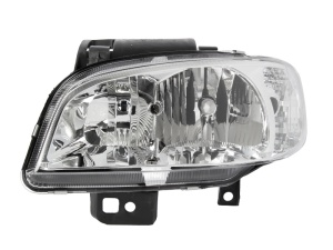 Far fata Stanga (H1/H7, electric, fara motoras, culoare insert: cromat, culoare semnalizator: transparent) potrivit SEAT CORDOBA, CORDOBA VARIO, CORDOBA VARIO/KOMBI, IBIZA II - Img 2