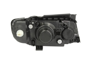 Far fata Stanga (H1/H7, electric, fara motoras, culoare insert: cromat, culoare semnalizator: transparent) potrivit HYUNDAI MATRIX - Img 2