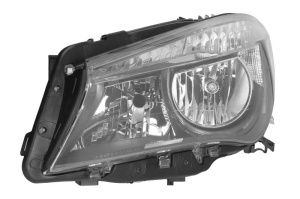 Far fata Stanga (H15/H7/PY21W, electric, cu motor, culoare insert: negru) potrivit MERCEDES CLA (C117), CLA SHOOTING BRAKE (X117)