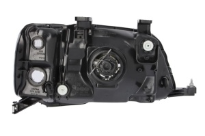 Far fata Stanga (H4, electric, fara motoras, culoare insert: cromat, culoare semnalizator: transparent) potrivit HONDA CR-V I -02.02 - Img 2