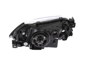 Far fata Stanga (H4, electric, fara motoras, culoare insert: cromat) potrivit MAZDA 323 F VI, 323 S VI 01.01-12.03 - Img 2