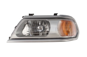 Far fata Stanga (H4, electric, fara motoras, culoare insert: cromat) potrivit MITSUBISHI PAJERO CLASSIC, PAJERO III, PAJERO SPORT I -12.04 - Img 1