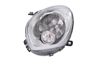 Far fata Stanga (H4/P21W, electric, cu motor, culoare insert: cromat, culoare semnalizator: alb) potrivit MINI COUNTRYMAN (R60), PACEMAN (R61) - Img 1