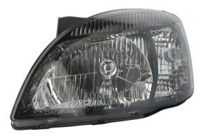 Far fata Stanga (H4/PY21W/W5W, electric, cu motor, culoare insert: negru) potrivit KIA RIO II -12.11 - Img 1