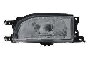 Far fata Stanga (H4/W5W, electric, fara motoras) potrivit MAZDA 323 III