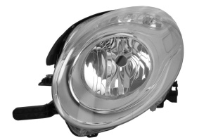 Far fata Stanga (H7, electric, cu motor, culoare insert: cromat) potrivit FIAT 500L - Img 1
