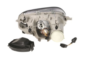 Far fata Stanga (H7, electric, fara motoras, culoare insert: argintiu, culoare semnalizator: transparent) potrivit MERCEDES SLK (R170) -04.04 - Img 2