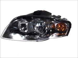 Far fata Stanga (H7/H7, electric, cu motor, culoare semnalizator: portocaliu) potrivit AUDI A4 B6, A4 B7 2004-2008