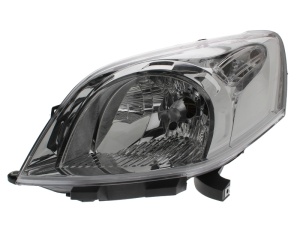 Far fata Stanga (halogen, H4/PY21W/W5W, electric, cu motor, culoare insert: cromat, culoare semnalizator: transparent) potrivit CITROEN NEMO, NEMO/MINIVAN; FIAT FIORINO/MINIVAN 01.08- - Img 3