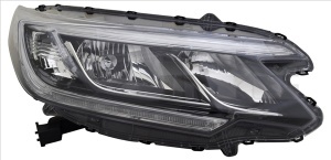 Far fata stanga potrivit Honda CR-V IV 2014-2016 - H11/HB3/LED, electric, cu motor, LED, H11/HB3 - Img 2