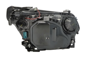 Far fata Stanga (xenon, D2S/H7/LED/W5W, electric, cu motor, culoare insert: negru) potrivit BMW 5 (E60), 5 (E61) - Img 2