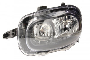 Far Stanga (2*H7, electric, cu motor) potrivit CITROEN C3 I, C3 III - Img 1