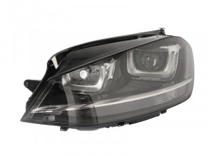 Far Stanga (bi-xenon, D3S/H7, electric, cu motor, culoare semnalizator: transparent) potrivit VW GOLF ALLTRACK VII, GOLF SPORTSVAN VII, GOLF VII -03.17 - Img 1
