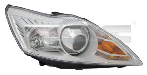 Far Stanga (D1S/H1, electric, cu motor, culoare insertie: cromat) potrivit FORD FOCUS II, FOCUS II/KOMBI; - Img 3