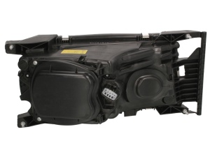 Far stanga (D2R/H7/T4W, manual, fara motor, culoare insert: crom platinat) potrivit SCANIA G I, P I, R I, T 01.03-05.19 - Img 2