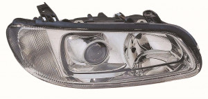 Far Stanga (H1/H7, electric, fara motoras, culoare insertie: cromat, culoare semnalizator: alb) potrivit OPEL OMEGA B