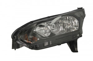 Far Stanga (H15/H7, electric, cu motor, culoare insertie: negru) potrivit FORD TOURNEO CONNECT V408 NADWOZIE WIELKO, TRANSIT CONNECT, TRANSIT CONNECT V408/MINIVAN - Img 1