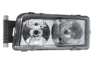 Far Stanga (H21W/H7/H7/W5W, electric, cu motor, functie lumini de zi, culoare insert: cromat) potrivit MAN LION´S CITY, TGA, TGM I, TGS I dupa 1999