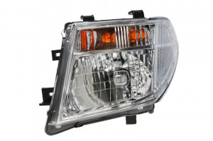 Far Stanga (H4, electric, cu motor) potrivit NISSAN NP300 NAVARA, PATHFINDER III