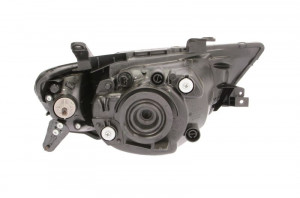 Far Stanga (H4, manual, fara motoras, culoare semnalizator: galben) potrivit MITSUBISHI L200 / TRITON - Img 2
