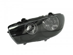 Far Stanga (H7/H7, electric, cu motor, culoare insertie: negru) potrivit VW SCIROCCO III -07.14 - Img 1