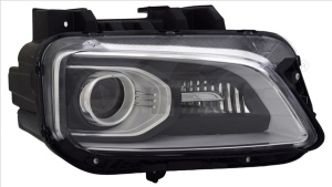 Far stanga (H7/LED, cu motor) potrivit HYUNDAI KONA 2017-2021