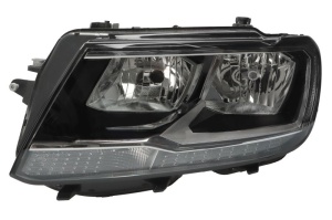 Far Stanga (H7/LED/PY21W, cu motor) potrivit VW TIGUAN II 2016-2024