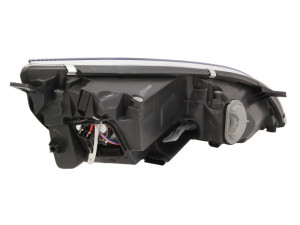 Far Stanga (H7/P21W/W5W, electric, cu motor, culoare insertie: gri) potrivit MITSUBISHI COLT CZC VI, COLT VI dupa 2004 - Img 2