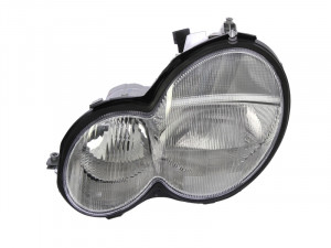 Far Stanga (H7/PY21W/W5W, electric, cu motor, bec, culoare insertie: cromat, culoare semnalizator: alb) potrivit MERCEDES C (CL203) -01.07 - Img 1