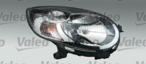 Far Stanga (halogen, H4, electric, cu motor, culoare insertie: cromat, culoare semnalizator: transparent) potrivit CITROEN C1 -04.14 - Img 3