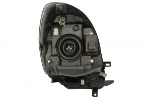 Far Stanga (halogen, H4/W5W, electric, cu motor, culoare semnalizator: portocaliu) potrivit NISSAN NOTE, NP300 NAVARA -04.11 - Img 2
