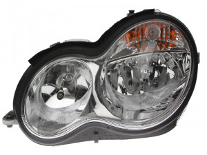Far Stanga (halogen, H7/W5W, pneumatic, cu motor) potrivit MERCEDES C T-MODEL (S203), C (W203) -03.07 - Img 1
