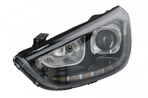 Far Stanga (HIR2/LED/PY21W, electric, fara motoras) potrivit HYUNDAI IX35 2013-2015