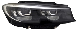 Far stanga (LED, cu motor, fara DRL LED module; fara controler LED) potrivit BMW 3 G20, G21 2018-2022