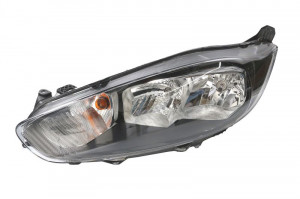 Far stanga potrivit FORD FIESTA 2013-2017 - (H15/H7, cu motoras, cu lumini de zi)