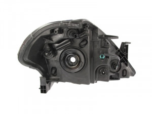 Far stanga potrivit NISSAN TIIDA 2007-2012 - H4, electric, interior argintiu, semnalizator culoare argintiu - Img 2