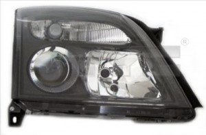 Far stanga potrivit OPEL SIGNUM, VECTRA C, VECTRA C GTS 2002-2005 - (H7, reglaj electric, fundal negru)