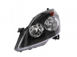 Far stanga potrivit OPEL ZAFIRA / ZAFIRA FAMILY B, ZAFIRA B - (H1/H7, reglaj electric, cu motoras, fundal negru)