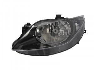 Far stanga potrivit SEAT IBIZA 2008-2012 - (H4, electric, fundal negru)
