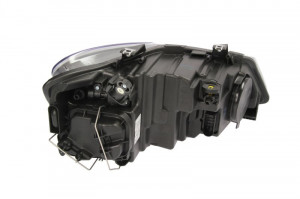 Far stanga potrivit VW POLO - (H4, electric, cu motoras, fundal negru) - Img 2