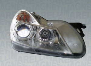 Far Stanga (xenon, D1S/H7, automat, cu motor, bec, culoare insertie: gri) potrivit MERCEDES SL (R230) -01.12 - Img 1