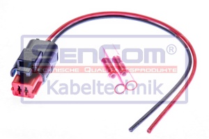 Fir de cablu (200mm, numar pini: 2) potrivit CITROEN BERLINGO, BERLINGO MULTISPACE, BERLINGO/MINIVAN, C15/MINIVAN, C2, C3 I, C3 PICASSO, C3 PLURIEL, C4, C4 AIRCROSS 1.0-Electric 06.94- - Img 4