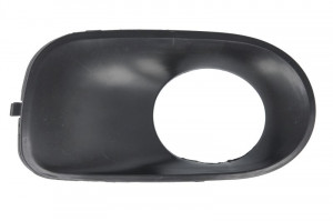 Grila bara cu locas far ceata, plastic, grunduit potrivit BMW X5 E53 12.03-12.06 - Img 1