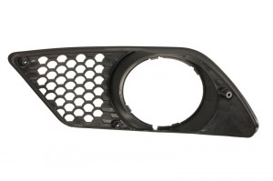 Grila bara fata Dreapta pachet AMG, cu locas proiector, negru potrivit MERCEDES C T-MODEL S204, C W204 01.07-08.14 01.07-03.11 - Img 2