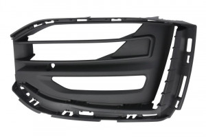 Grila bara fata dreapta plastic, negru-mat, BASIS potrivit BMW 1 F40 dupa 2019