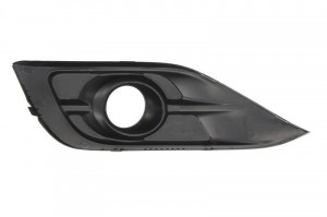 Grila bara fata dreapta potrivit HONDA CR-V 4 IV 2012-2014 - cu locas proiectoare, plastic, negru - Img 2