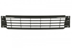 Grila bara fata potrivit VW POLO, POLO V dupa 2009 - (Mijloc, plastic, crom/negru)